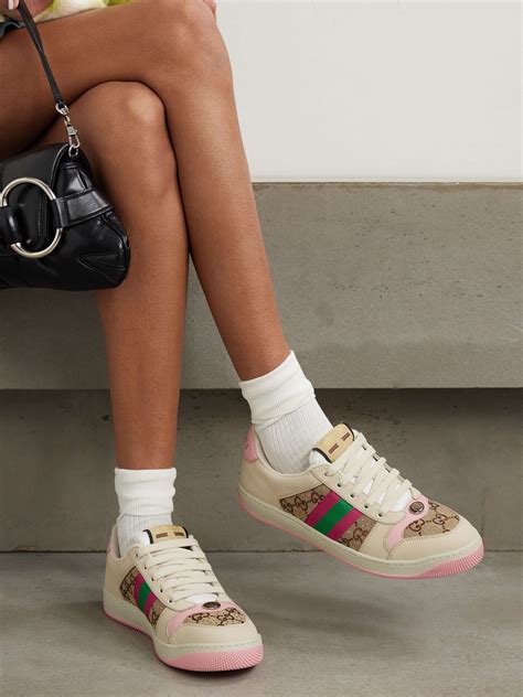 sneakers gucci dama|net a porter gucci shoes.